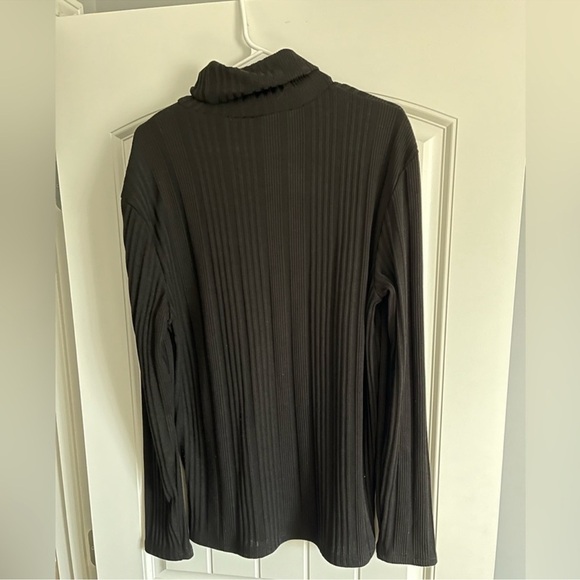 Men’s Black Turtleneck Sweater - Picture 2 of 7